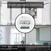 Tuya Smart WiFi Module de rideau Interrupteur de store pour volet roulant Moteur électrique Smart Life App Control Fonctionne avec Alexa Google Home