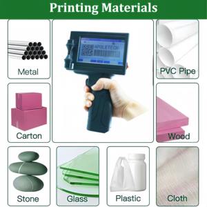 Imprimante à jet d'encre 4POLETECH à prix avantageux, <span class=keywords><strong>pistolet</strong></span> d'impression portable, imprimante <span class=keywords><strong>thermique</strong></span> à jet d'encre (TIJ), faible coût d'entretien - Product Image 4