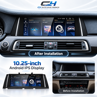 Pour BMW Série 7 F01 F02 Autoradio Multimédia 10,25 Pouces Android 15 CarPlay Sans Fil Android Auto Bluetooth