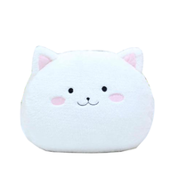 Oreiller en peluche chat coupé, adorable et moelleux, jouet en peluche chat gras kawaii pour OEM