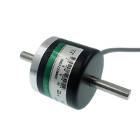 Encodeur rotatif de mesure GEH5208 avec roue pour la mesure de distance, encodeur à double axe avec double roue, encodeur optique