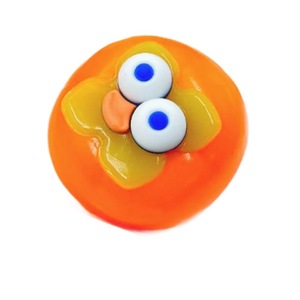 Hot Selling TPR Kawaii Persimmon Big Eyes Stress Relief Decompression <b>Squeeze</b> Sensory Toys for Kids Boys and Girls - Product Image 5