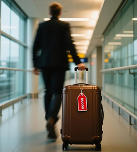 합리적인 가격 맞춤형 로고 작성 가능한 수하물 태그 <span class=keywords><strong>PVC</strong></span> 수하물 ID 태그 가방 태그 루프 포함 - Product Image 5