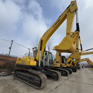 รถขุดไฮดรอลิกแบบตีนตะขาบโคเบลโกะ ทนทาน สำหรับงานวิศวกรรมก่อสร้าง - Product Image 4