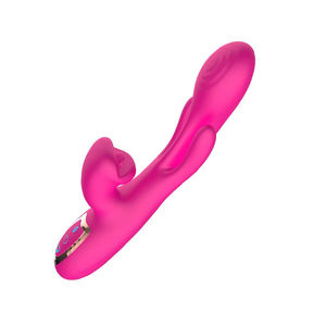 أرنب هزاز vrowen Krachtige tikkken Klapperende هزاز البظر محفز vrowelijke G-Spot Vinger - Product Image 1
