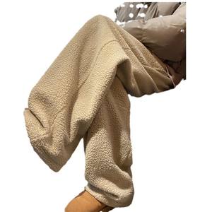 Pantalon de survêtement léger en polyester pour homme, style décontracté, doublé polaire, chaud et résistant au froid, taille mi-haute, coupe ample, style américain, automne-hiver - Product Image 5