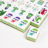 Set Mahjong Akrilik Ukiran Kustom Grosir 4 Lapis Gaya Amerika