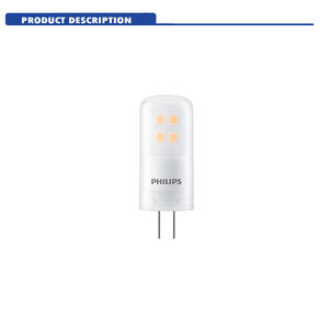 Bombilla LED <span class=keywords><strong>Philips</strong></span> CorePro <span class=keywords><strong>G4</strong></span> 1-10W 1.7-20W Micro 2.1-20W 2700K Blanco Cálido No Regulable y Regulable para Reemplazo de Halógeno - Product Image 4