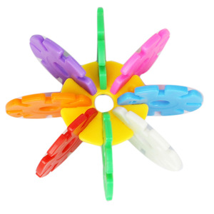 Blocs de construction flocon de neige en gros blocs en plastique blocs d'insertion de sorts jouets éducatifs pour enfants - Product Image 5