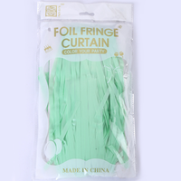 1x2m Rideau de fond Tinsel Fringe Rideaux Photomaton pour Baby Shower Party Birthday Wedding Engagement Bridal Shower