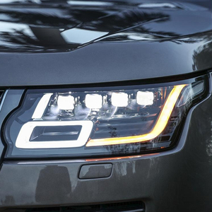 ไฟหน้า Range Rover ปี 2013-2017 รุ่น L405 สีขาว แบบ Matrix LED ของแท้จากโรงงาน อัพเกรดเป็นไฟหน้า LED - Product Image 4