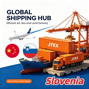 Transitaire maritime abordable Chine-Slovénie, agent d'expédition maritime, transport maritime LCL DDP, service logistique mondial porte-à-porte - Product Image 1