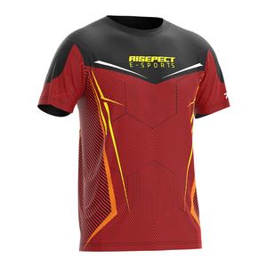 Camiseta Deportiva Sublimada de Manga Corta para Juegos y Competiciones, Estilo Oversize, para Equipos de Esports, Venta al Por Mayor OEM - Product Image 3