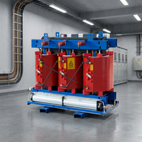 Transformateur triphasé de type sec série SCB, refroidi par air, pour distribution d'énergie, 250 KVA, 300 KVA, 400 KVA