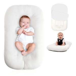 Cuna Nido Plegable Personalizada para Bebé, con Funda Extraíble, Almohada de Soporte Infantil, Portátil, para Recién Nacidos - Product Image 1