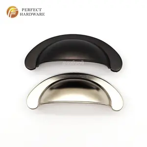 Hot Selling Drawer Handles Kitchen Cabinet Wardrobe Zinc Alloy Furniture Pull Handles