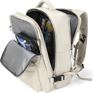 Custom <strong>Backpack</strong> <strong>with</strong> Logo Large Travel <strong>Backpack</strong> Carry on Flight Approved Laptop <strong>Backpack</strong> for Travel Work College for Men Women - Product Image 1