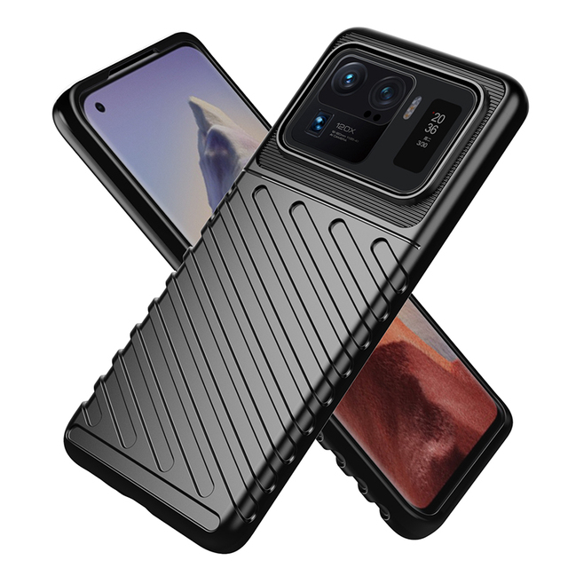Mobile Back Cover Shockproof TPU for Mi 11 Ultra & Redmi Note 10 Phone Case Wireless Charging Fashion INS Style