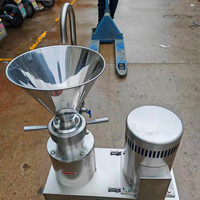 Broyeur Colloïdal Industriel Sanitaire en Acier Inoxydable de Qualité Alimentaire pour Blé, Lait d'Amande, Sésame, Noix, Soja et Viande