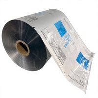 Rouleau de film plastique imprimé pour emballage alimentaire, impression personnalisée, film d'emballage alimentaire laminé en aluminium pour additifs alimentaires