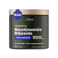 Produit transfrontalier TK très vendu : Capsule de Nicotinamide Ribose NAD+ Liposome Resvératrol 900mg Vitamine Glutathion