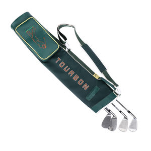 Bolsas de Golf Plegables Vintage, Bolsas de Transporte de Golf de Nailon y Cuero Portátiles para <span class=keywords><strong>Domingos</strong></span> - Product Image 2