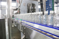 Machine de remplissage automatique de jus de fruits 2000BPH pour produits alimentaires et boissons, ligne d'embouteillage de jus d'eau de 500 ml