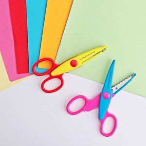 Ciseaux à lame zigzag de haute qualité pour enfants, ciseaux de bricolage pour enfants, ciseaux de découpe pour papier décoratif - Product Image 4