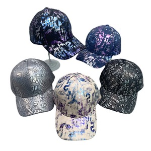Hip Hop reflectante Tie-Dye gorra de béisbol hombres/mujeres calle Graffiti monopatín deportes sol sombrero transpirable Material de algodón - Product Image 2