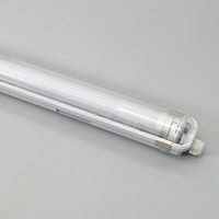 Luminaire LED Tri-Proof IP65 IK08 G13 étanche 9W-48W pour entrepôt, parking, atelier, testé en chute