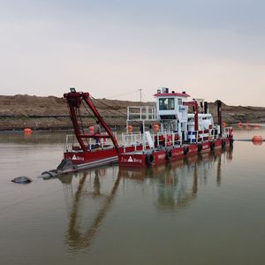 Kapal Keruk Hisap 1600mm dengan Pompa/Motor/Mesin Tenaga Diesel Kontrol PLC untuk Pengerukan Pasir Sungai - Product Image 6