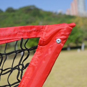Portable Ball Collector Net <b>Red</b> PP <b>Material</b> For Baseball Tennis Outdoor Training Equipment Youth Unisex - Product Image 3