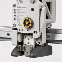 Conjunto de Calentamiento Hotend A1 A1 Mini Mejorado con Base de Aislamiento de Cerámica de Zirconia Compatible con Piezas de Impresora 3D Bambu Lab