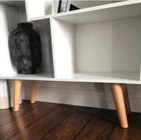 En bois massif personnalisé pour meubles table de serrage jambes cadre