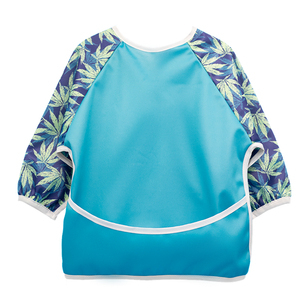 Gros Enfants Burp tissu Alimentation Bavoir avec Poche à Manches Longues Imperméable à l'eau Bavoirs Bébé - Product Image 2