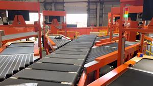 Wangman Intelligent Narrow Cross <strong>Belt</strong> Sorter Parcel Sorting Machine <strong>Belt</strong> <strong>Conveyor</strong> Suppliers for Courier - Product Image 5