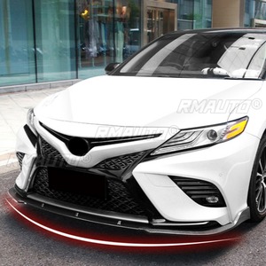ชุดแต่งกันชนหน้ารถยนต์ สำหรับ Toyota Camry ปี 2018-2023 รุ่นที่ 8 พร้อมสปอยเลอร์และดิฟฟิวเซอร์ - Product Image 3