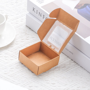 Cajas <span class=keywords><strong>de</strong></span> papel blanco para galletas y panadería, cajas <span class=keywords><strong>de</strong></span> pasteles <span class=keywords><strong>de</strong></span> <span class=keywords><strong>San</strong></span> Valentín con ventana para donas, chocolate, fresas, regalo, bajo MOQ personalizado - Product Image 3