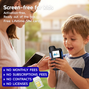 4G poc วิทยุสื่อสาร GPS IP54ระยะไกลผ่านการรับรอง CE Fcc สำหรับใช้ในบ้านและเป็นของขวัญ - Product Image 4