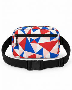 Sac banane en tissu Oxford imperméable pour usage quotidien et voyage, avec motif imprimé personnalisé, faible MOQ, logo personnalisé - Product Image 6