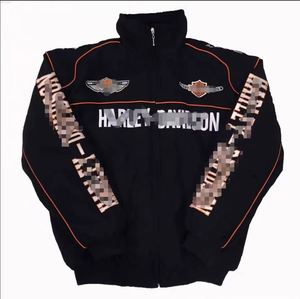 Chaqueta Americana de Carreras para Hombre, Modelo F1, Acolchada de Algodón, Cortavientos, con Bordado, para Béisbol y Motociclismo - Product Image 6