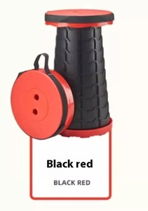 <strong>Adjustable</strong> Height Portable Lightweight Durable Plastic Home Folding <strong>Stool</strong> with Bag School Bedroom Entry - Product Image 3