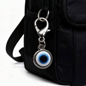 Evil Eye Keychain Lobster Claw Clasps Eyeball <b>Bag</b> Charm Protection Good Luck Small <b>Bag</b> Accessories Creative <b>Gift</b> Blue Resin - Product Image 3
