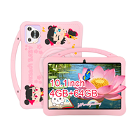 Meilleures ventes de tablettes intelligentes pour enfants Android 13 Contrôle parental Double caméra HD Capacitif 4000mAh MTK Octa Core Processeur 4GB