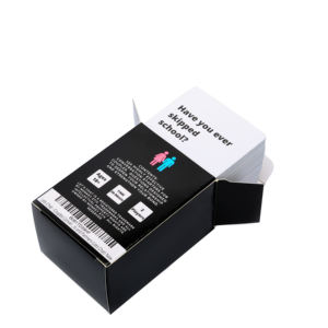 Игровые карты для вечеринок с таймером для детей и взрослых, персонализированные, забавные, с индивидуальной печатью, производство Гуандун - Product Image 1