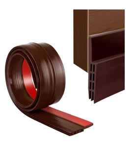 Bande d'étanchéité autocollante pour le bas de la <span class=keywords><strong>porte</strong></span>, coupe-vent, anti-poussière, insonorisante, protection contre les insectes pour le bas des portes en bois - Product Image 1
