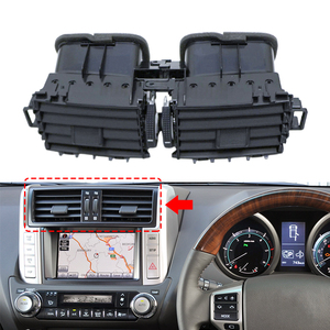 Bouche d'aération de la climatisation et du chauffage du tableau de bord pour Toyota Land Cruiser Prado 150 07-19 55670-60220 - Product Image 1