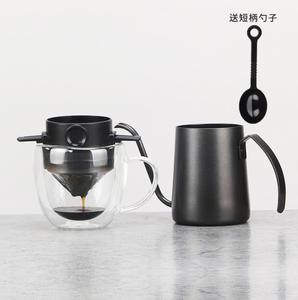WestGreen Angel's Wings modelo café goteo mano Brew café filtro plegable colgante oreja goteo escala taza - Product Image 5