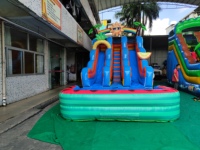 Toboggans gonflables Offre Spéciale sunday Outdoor Commercial avec piscine pour enfants Gonflable Bouncer