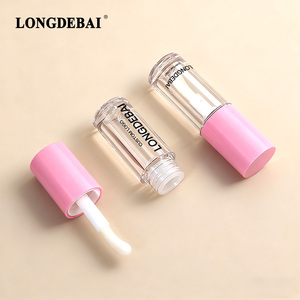 Tubos Vacíos Personalizables para Brillo Labial, Transparentes, Rosados, Circulares, de 3ml, 5ml, 6ml y 10ml, con Caja y Logotipo - Product Image 3